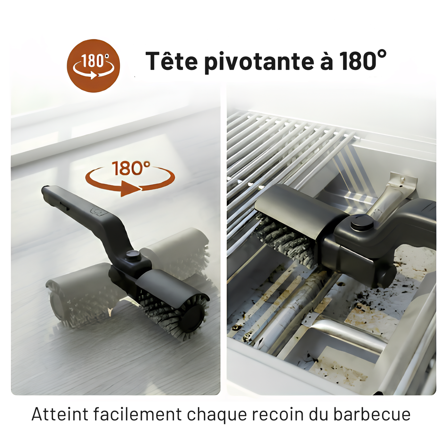 Brosse nettoyante rotative